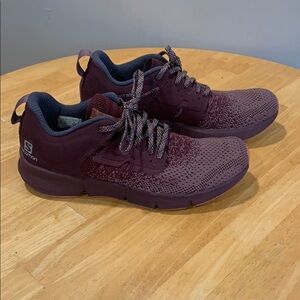 Salomon Burgundy Predict Soc Shoes